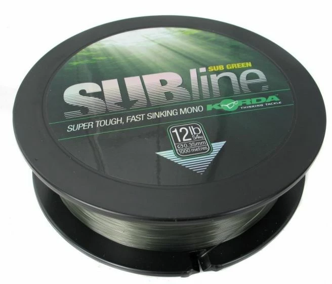 Korda - Subline Green Ultra Tough Sinking Mono 1 Korda - Subline Green Ultra Tough Sinking Mono