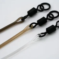 Korda - Dark Matter Leader Quick Change Swivel -Predator shop 30cm dark matter leaders 5 1