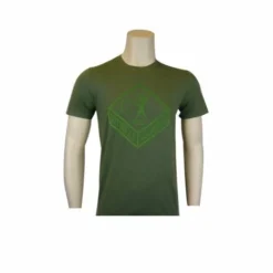 Cotswold Aquarius - Olive Green T Shirt Full Logo