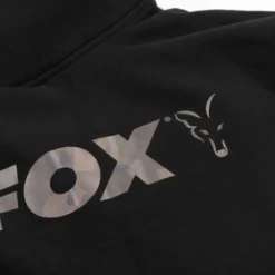 Fox - Black / Camo Print High Neck Jumper 7 Fox - Black / Camo Print High Neck Jumper -Predator shop black camo high neck logo detail 1