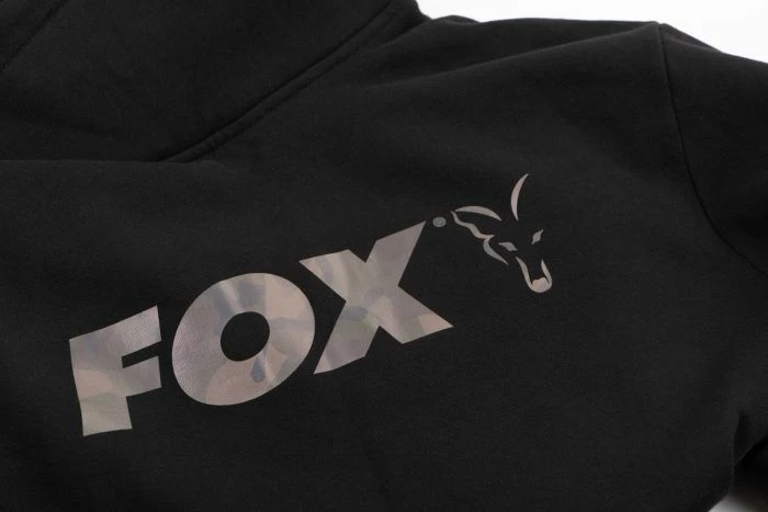 Fox - Black / Camo Print High Neck Jumper 4 Fox - Black / Camo Print High Neck Jumper - Image 4