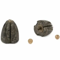 Fox - Removable Flying Back Weights 10g (5 Per Pack) -Predator shop cac796 fox removable flying back lead 10g pair cut out