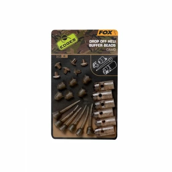 Fox - Edges Camo Drop Off Heli Buffer Bead Kit 1 Fox - Edges Camo Drop Off Heli Buffer Bead Kit
