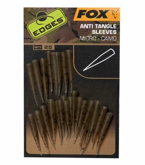 Fox - Edges Camo Anti Tangle Sleeves 2 Fox - Edges Camo Anti Tangle Sleeves - Image 2