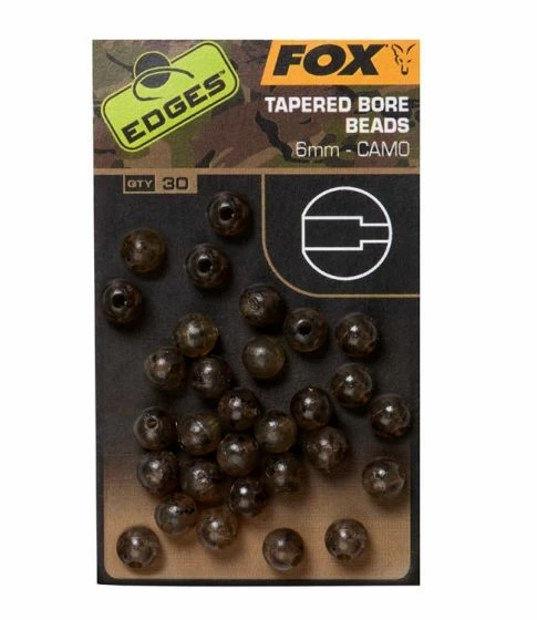 Fox - Edges Camo Tapered Bore Bead 2 Fox - Edges Camo Tapered Bore Bead - Image 2