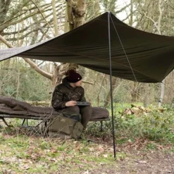 Fox - Camo Tarp -Predator shop carp tarp front goalpost style