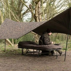 Fox - Camo Tarp -Predator shop carp tarp front tent style