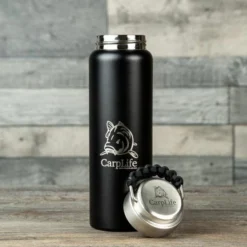 Carp Life - Thermal Flask - Black Paracord Handle