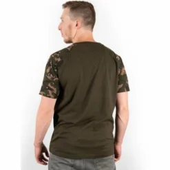 Fox - Khaki Camo Raglan T-Shirt -Predator shop cfx019 fox khaki camo raglan t shirt back