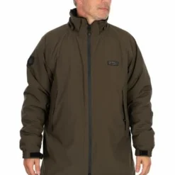 Fox - Sherpa-Tec 3/4 Length Jacket -Predator shop cfx201 207 fox sherpa tec 3 quarter jacket hood removed