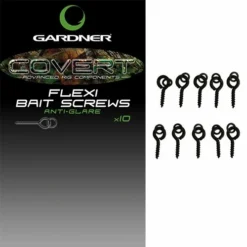 Gardner - Flexi Bait Screws 7 Gardner - Flexi Bait Screws -Predator shop covert flexi bait screws on white with packaging copy