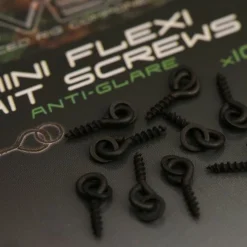 Gardner - Flexi Bait Screws 8 Gardner - Flexi Bait Screws -Predator shop covert mini flexi bait screws on camo with packaging copy