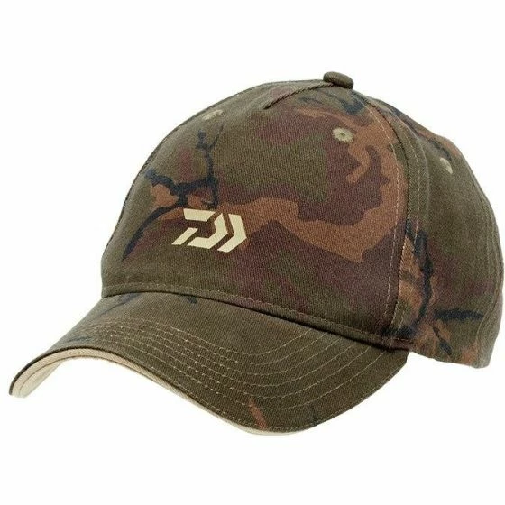 Daiwa - Carp Camo Peaked Cap 1 Daiwa - Carp Camo Peaked Cap