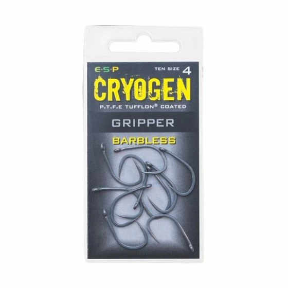 ESP - Cryogen Gripper Hooks Barbless 1 ESP - Cryogen Gripper Hooks Barbless