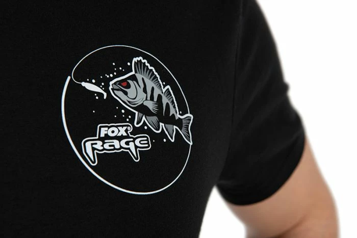 Fox Rage - Limited Edition Black Perch Tshirt 3 Fox Rage - Limited Edition Black Perch Tshirt - Image 3