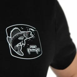 Fox Rage - Limited Edition Black Zander Tshirt 8 Fox Rage - Limited Edition Black Zander Tshirt -Predator shop fox rage limited edition black zander t shirt 3