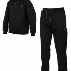 Fox - Collection Black And Orange Hoody And Jogger