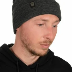 Fox - Beanie -Predator shop fox beanie hat grey main 2