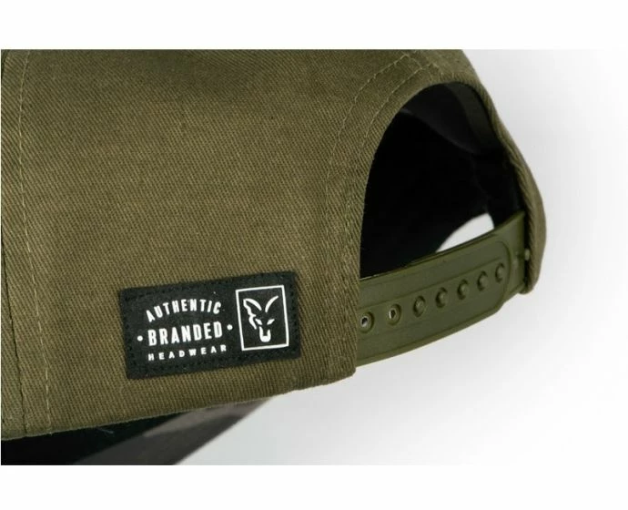 Fox - College Snap Back - Khaki 2 Fox - College Snap Back - Khaki - Image 2