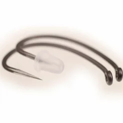 Gardner - Hand Sharpened Covert Dark Barbed Mugga Hooks -Predator shop hand sharpened muggas with sheaths on white copy