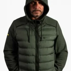 Ridgemonkey - APEarel Heavyweight Zip Jacket Green