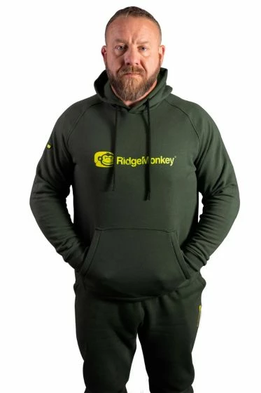 Ridgemonkey - APEarel Heavyweight Hoody Green 1 Ridgemonkey - APEarel Heavyweight Hoody Green