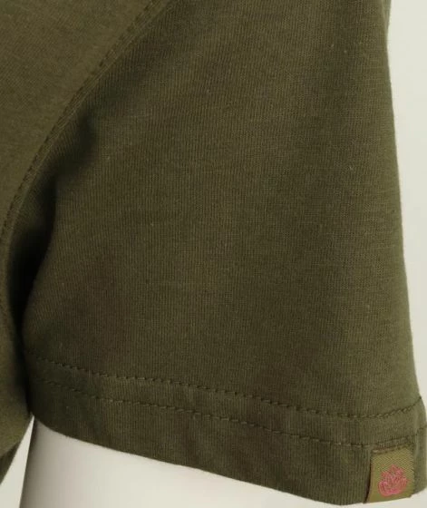 Navitas - Women's Green And Pink Lily T-Shirt 2 Navitas - Women's Green And Pink Lily T-Shirt - Image 2