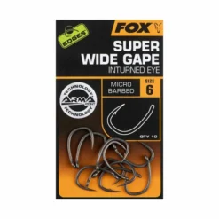 Fox - Edges Armapoint Super Wide Gape (Inturned Eye) -Predator shop inturned