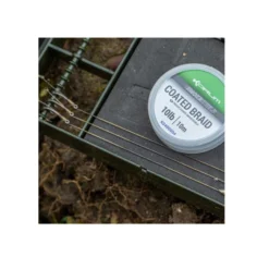 Korum - Smokeshield Coated Braid 13 Korum - Smokeshield Coated Braid -Predator shop k0400005 inuse