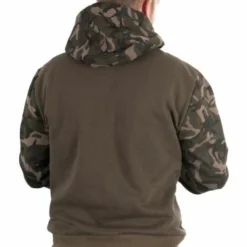 Fox - Khaki / Camo Hoody 7 Fox - Khaki / Camo Hoody -Predator shop khaki camo hoodie back