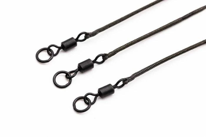 Korda - Kable Leadcore Leader Ring Swivel - 50cm 2 Korda - Kable Leadcore Leader Ring Swivel - 50cm - Image 2