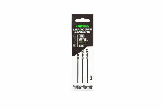 Korda - Kable Leadcore Leader Ring Swivel - 50cm 3 Korda - Kable Leadcore Leader Ring Swivel - 50cm - Image 3