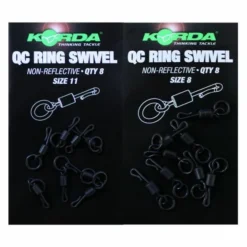 Korda - Quick Change Ring Swivel Size 8