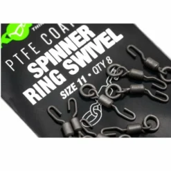 Korda - PTFE Spinner Ring Swivels - Size 11