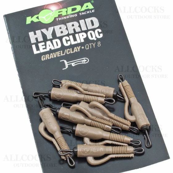 Korda - Quick Change Hybrid Lead Clip Gravel/Clay 1 Korda - Quick Change Hybrid Lead Clip Gravel/Clay