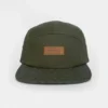 KUMU - Cap 5 Panel - 'Mantra' Green Gold Logos