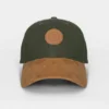 KUMU - Cap 6 Panel - 'Fuse' Green/ Brown