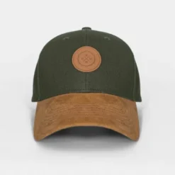 KUMU - Cap 6 Panel - 'Fuse' Green/ Brown
