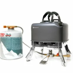 Ridgemonkey - Large Square Kettle 14 Ridgemonkey - Large Square Kettle -Predator shop large with stove 2