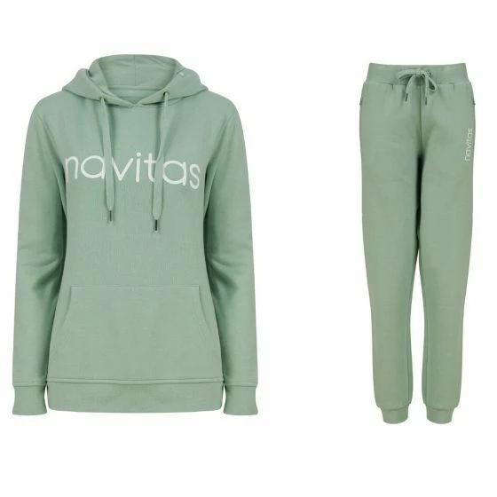 Navitas - Womens Hoody & Jogger Set - Light Green 1 Navitas - Womens Hoody & Jogger Set - Light Green