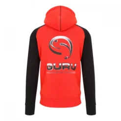 Guru - Hoodie Red/ Black