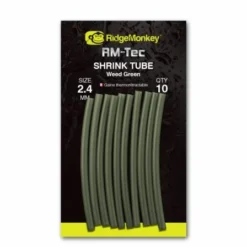 Ridgemonkey - Connexion Shrink Tube - 2.4mm -Predator shop ridgemonkey connexion shrink tube green 2.4mm