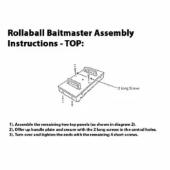 Gardner - Rolaball Baitmasters -Predator shop rollaball baitmaster assembly instructions top copy