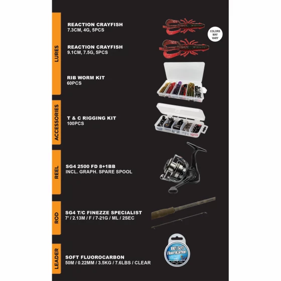 Savage Gear - Perch Academy Kit#2 - Texas & Carolina Kit 2 Savage Gear - Perch Academy Kit#2 - Texas & Carolina Kit - Image 2