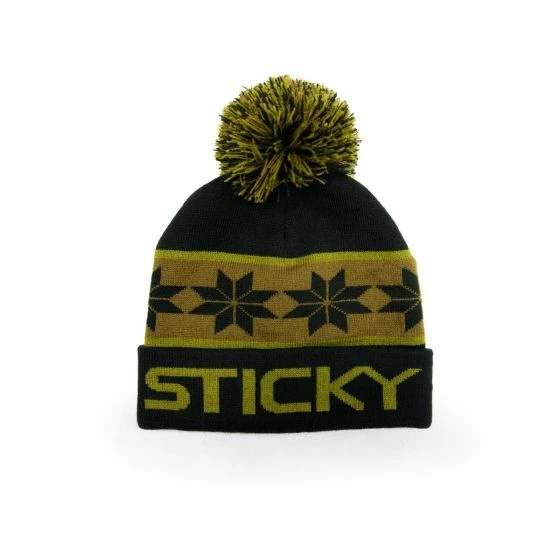Sticky Baits - Olive Bobble Beanie 1 Sticky Baits - Olive Bobble Beanie