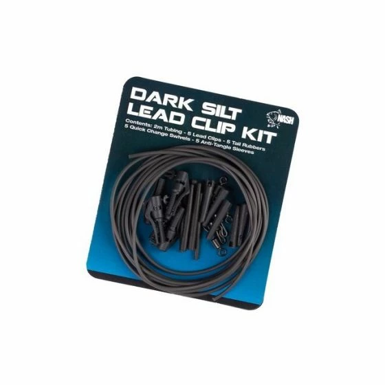 Nash Tackle Nash - Lead Clip Pack - Dark Silt 1 Nash Tackle Nash - Lead Clip Pack - Dark Silt