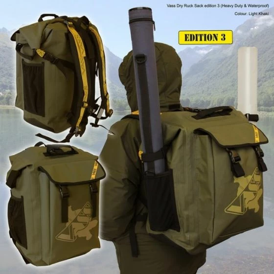 VASS - Dry Ruck Sack - Edition 3 - Khaki 12 VASS - Dry Ruck Sack - Edition 3 - Khaki - Image 12