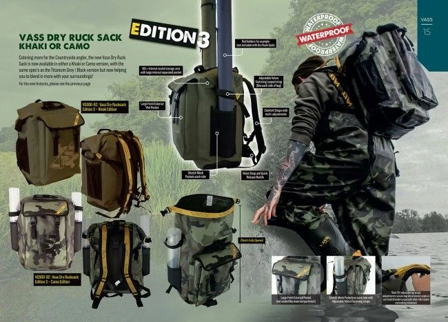 VASS - Dry Ruck Sack - Edition 3 - Khaki 8 VASS - Dry Ruck Sack - Edition 3 - Khaki - Image 8